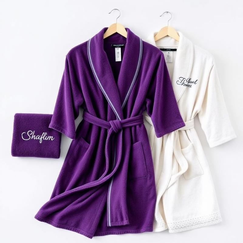 Robes and towels